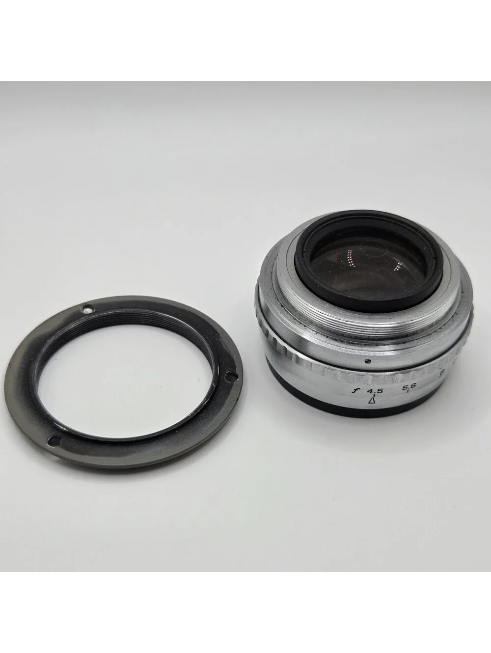 Vintage Elgeet 6 3/8 Inch 162mm F4.5 Colorstigmat Lens